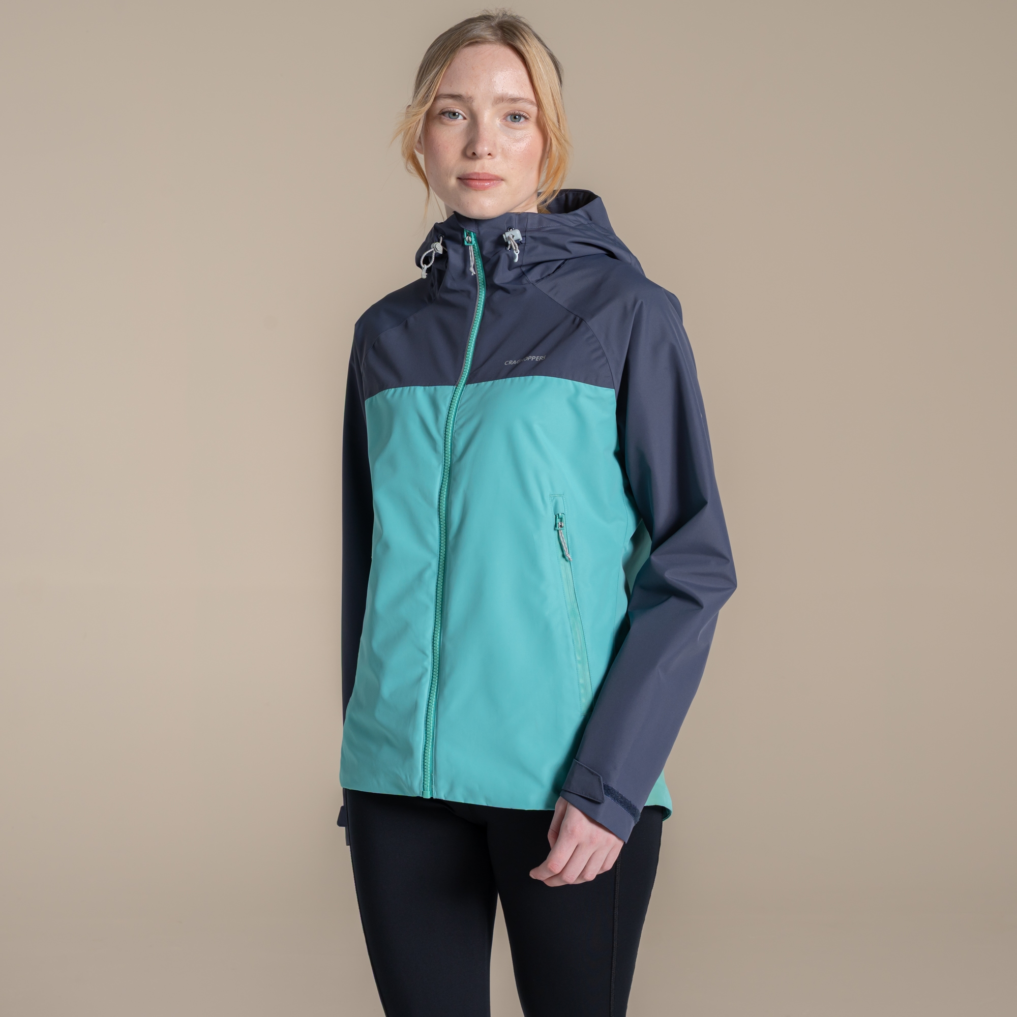 Craghoppers Women's Blue Waterproof Vanth Jacket Size: 10