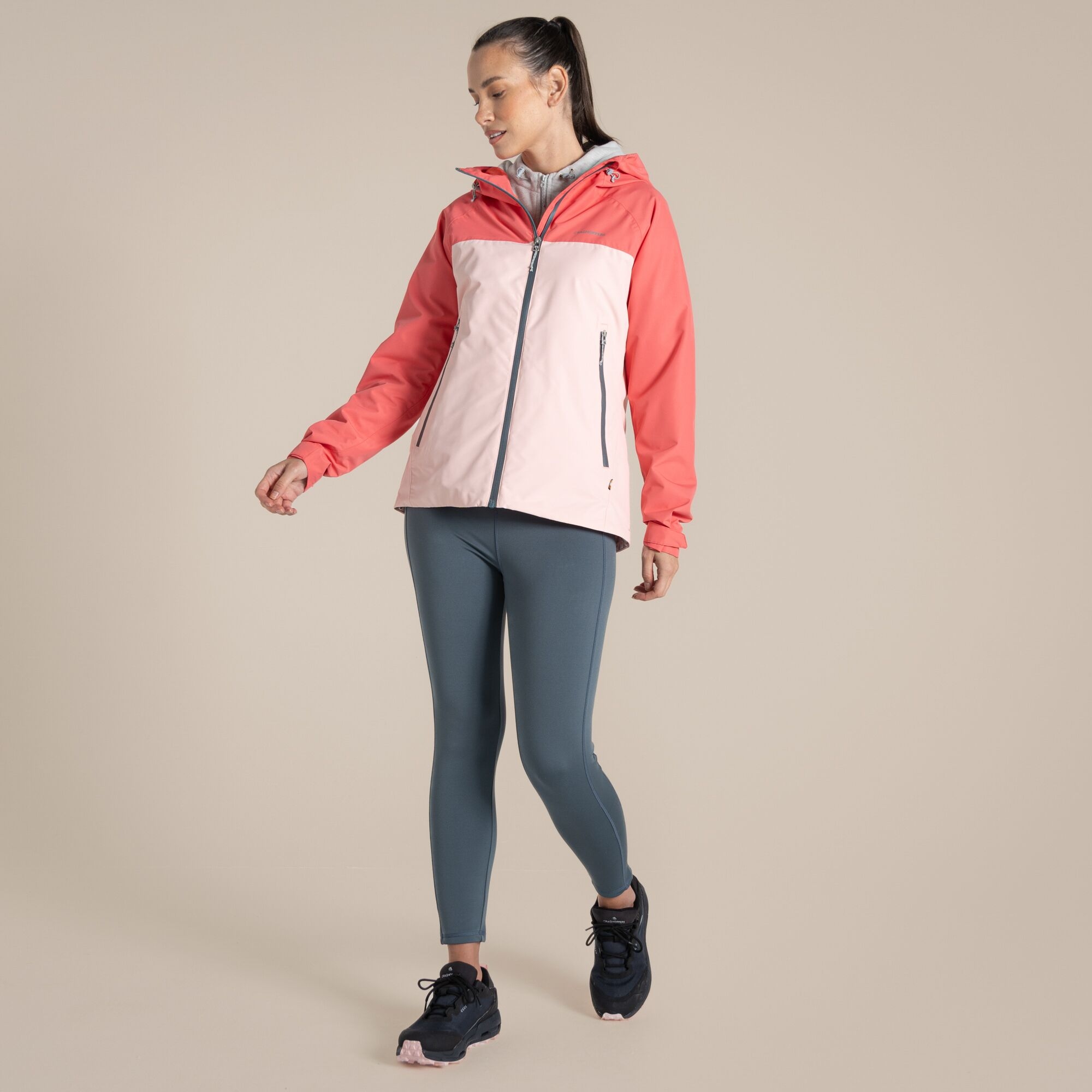 Craghoppers Women's Pink Waterproof Vanth Jacket Size: 18