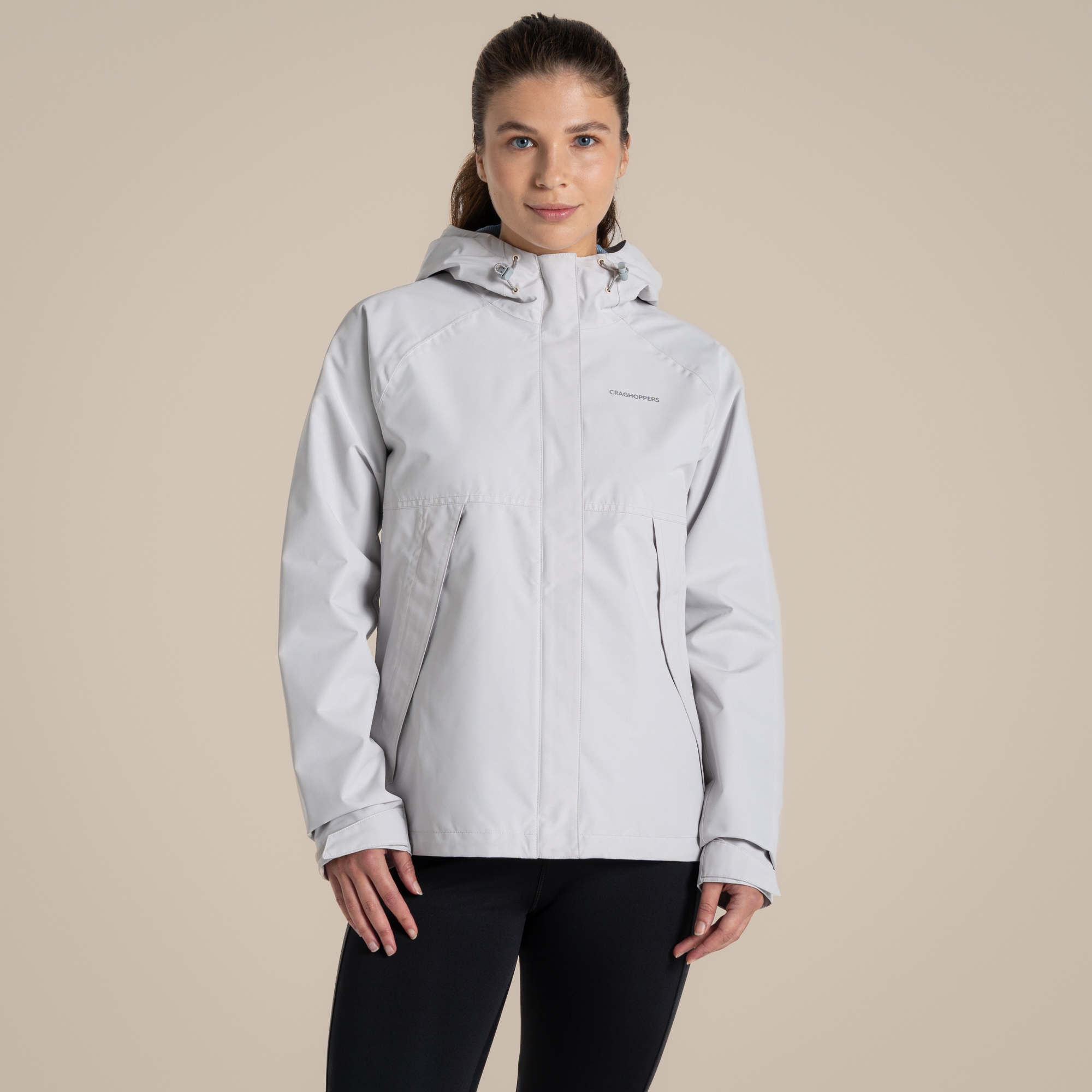 Craghoppers Women's Grey Waterproof Ossus Jacket Size: 16