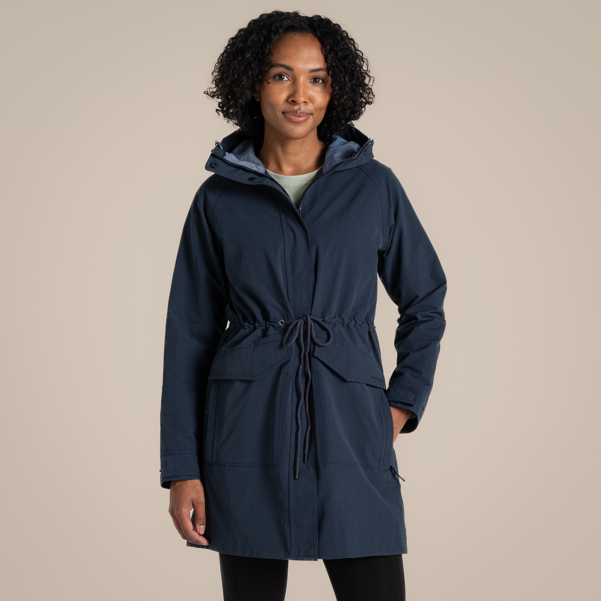 Craghoppers Women's Navy Waterproof Emilia Jacket Size: 12