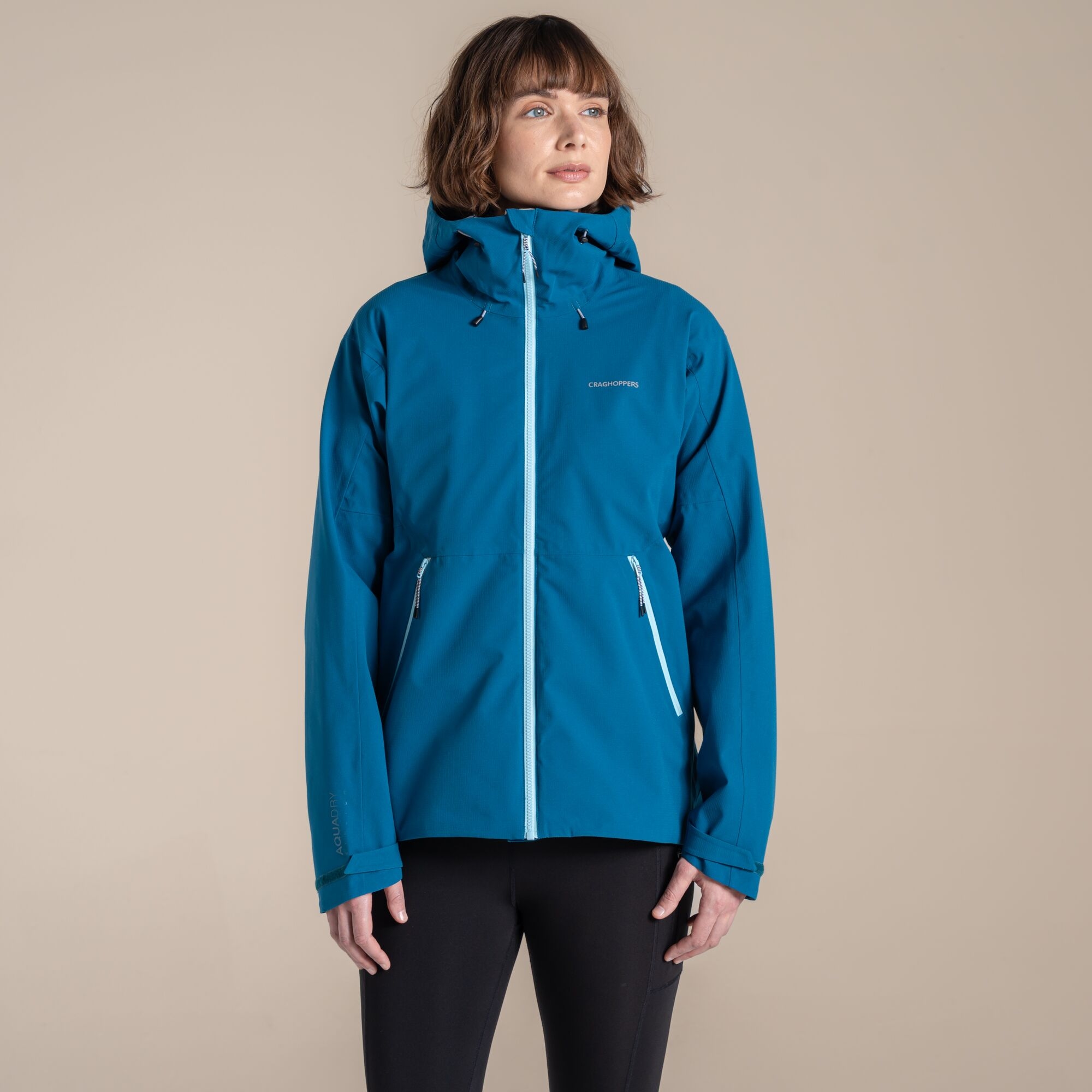 Craghoppers Women's Blue Waterproof Dynamic Pro Iii Jacket Size: 10