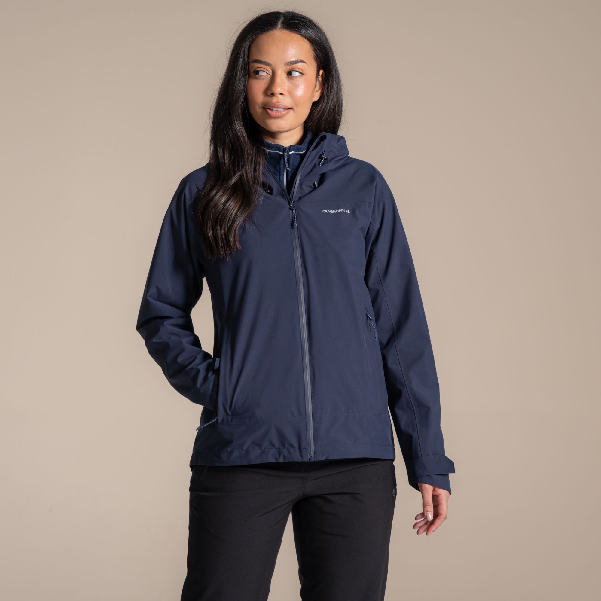 Craghoppers Women's Blue Waterproof Zohra Jacket Size: 18