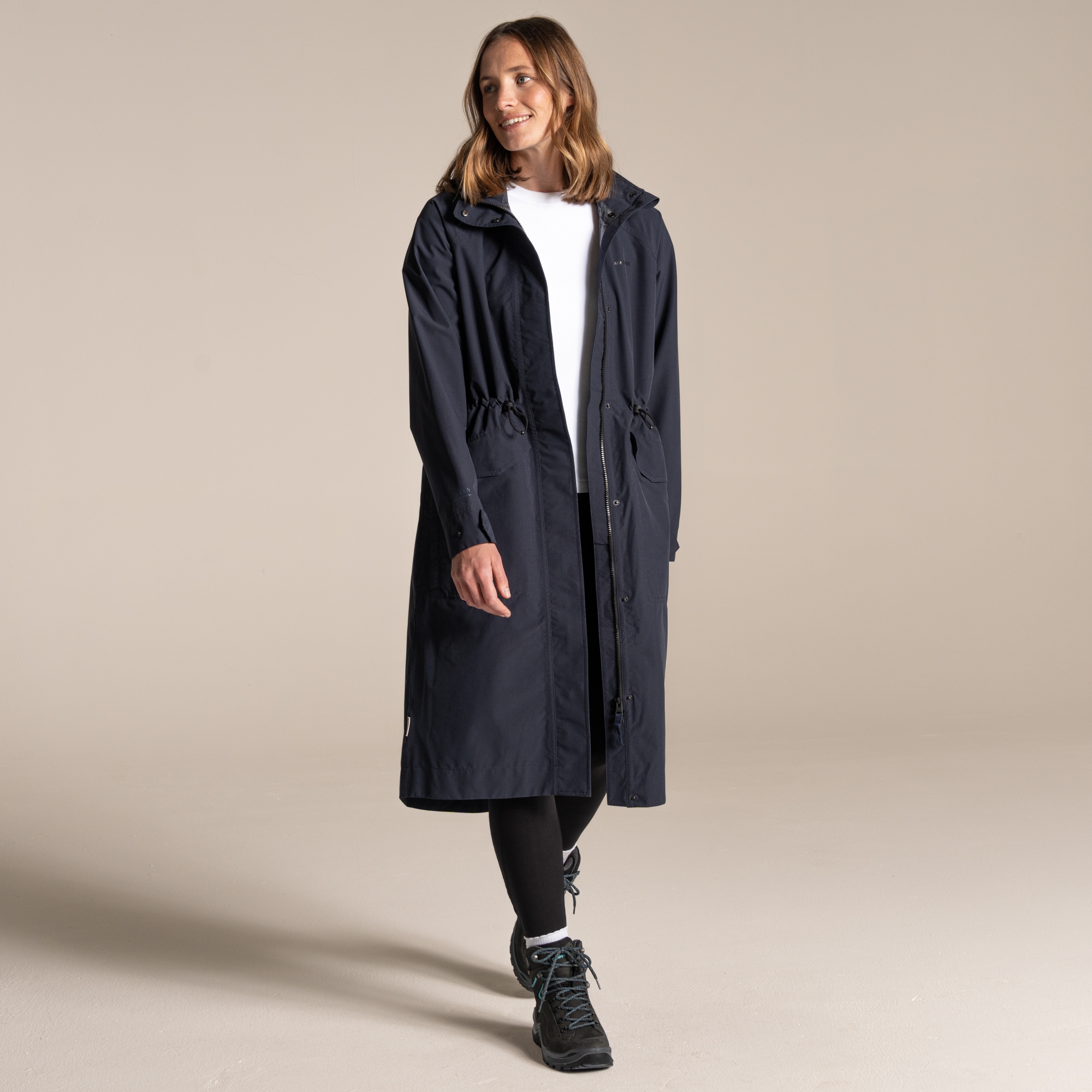Craghoppers Women's Navy Waterproof National Trust Saxifrage Jacket Size: 8