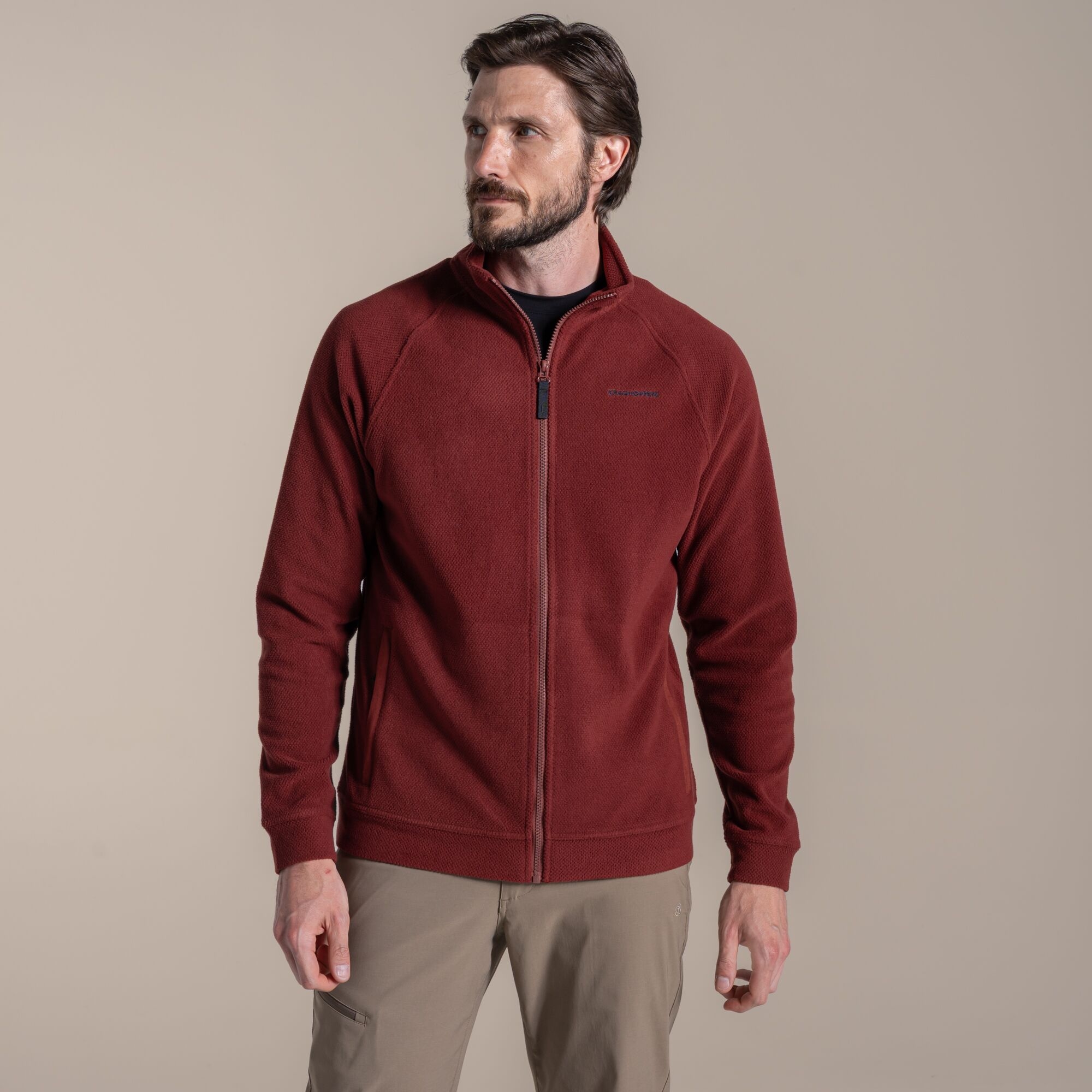 Craghoppers Men's Red Charlston Jacket Size: Xxl