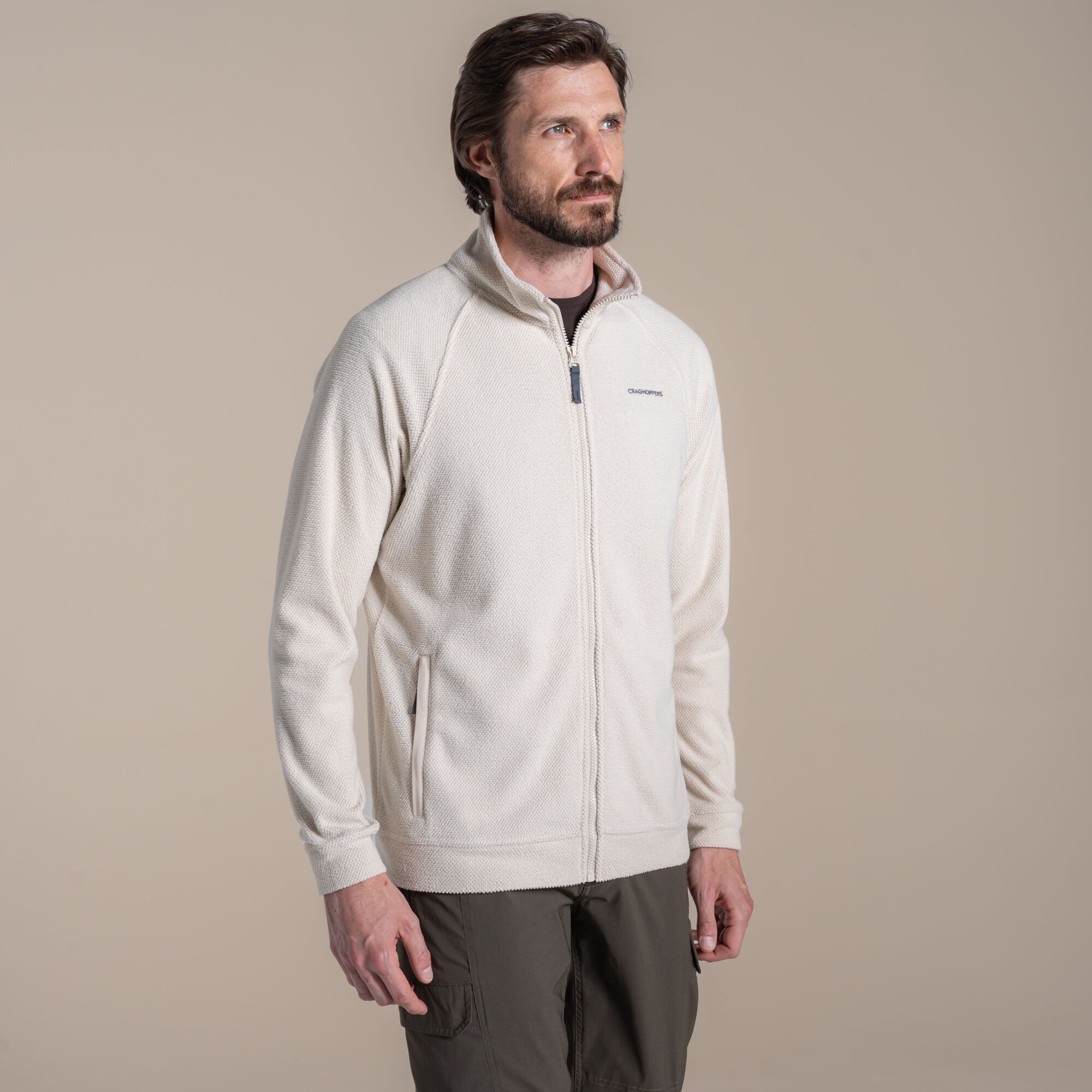 Craghoppers Men's Beige Charlston Jacket Size: Xxl