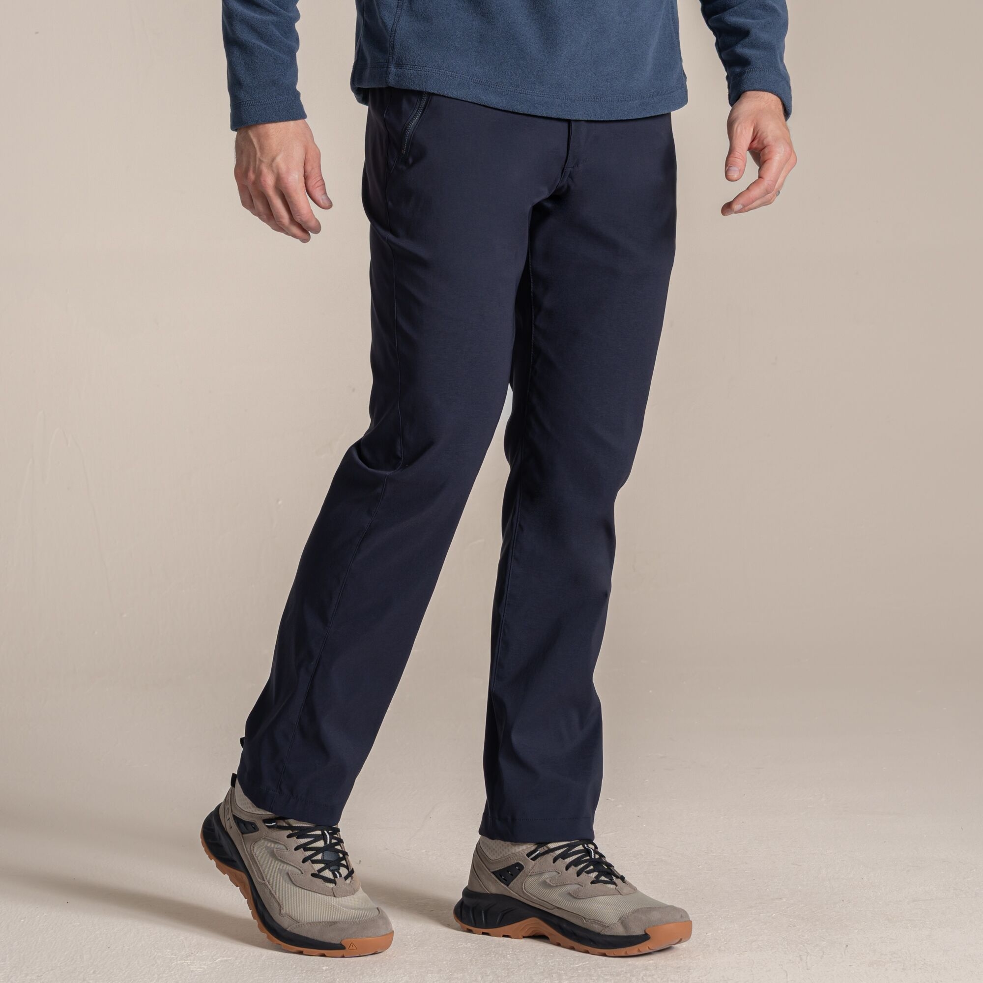 Craghoppers Men's Navy Kiwi Trousers Size: 32S - Image 1
