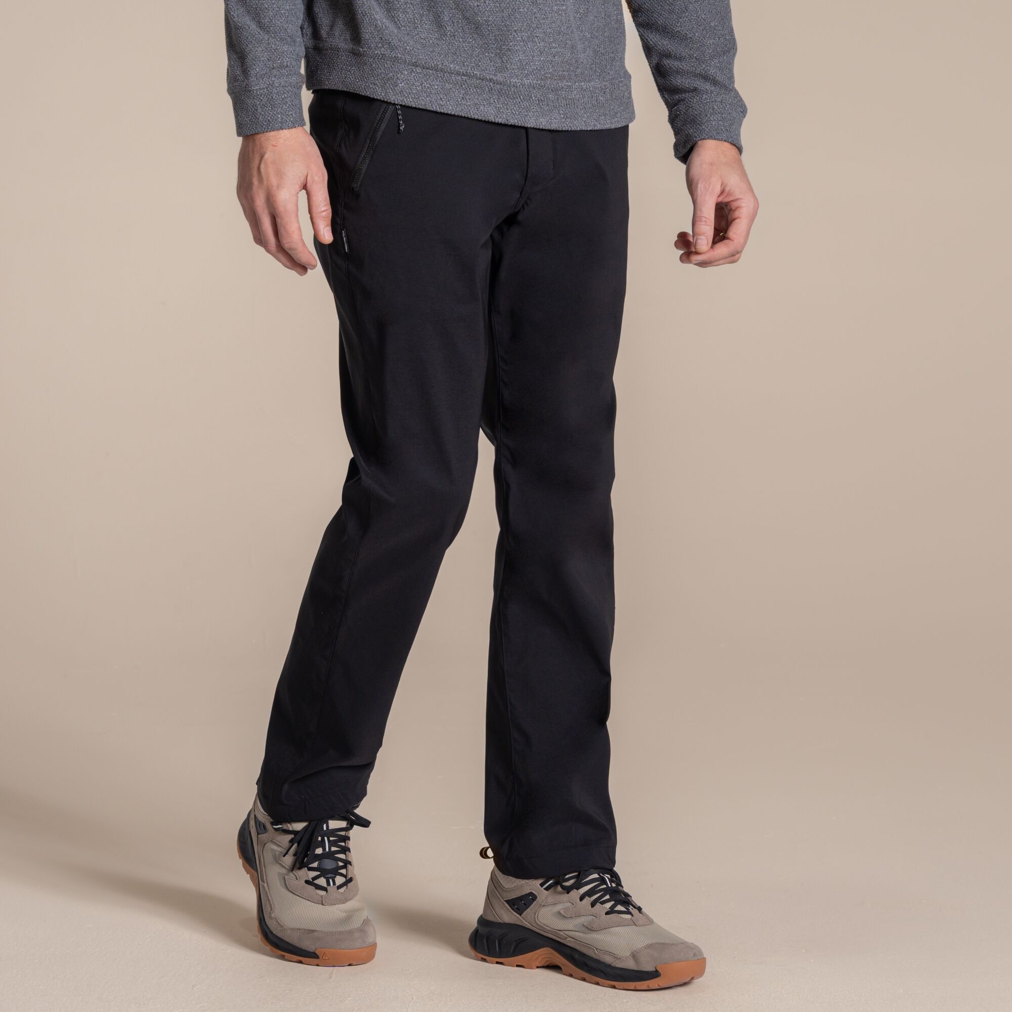 Craghoppers Men's Black Kiwi Trousers Size: 40L
