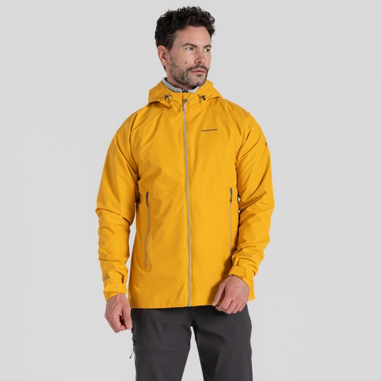 Men's Sebastian Waterproof Jacket Warbler Yellow