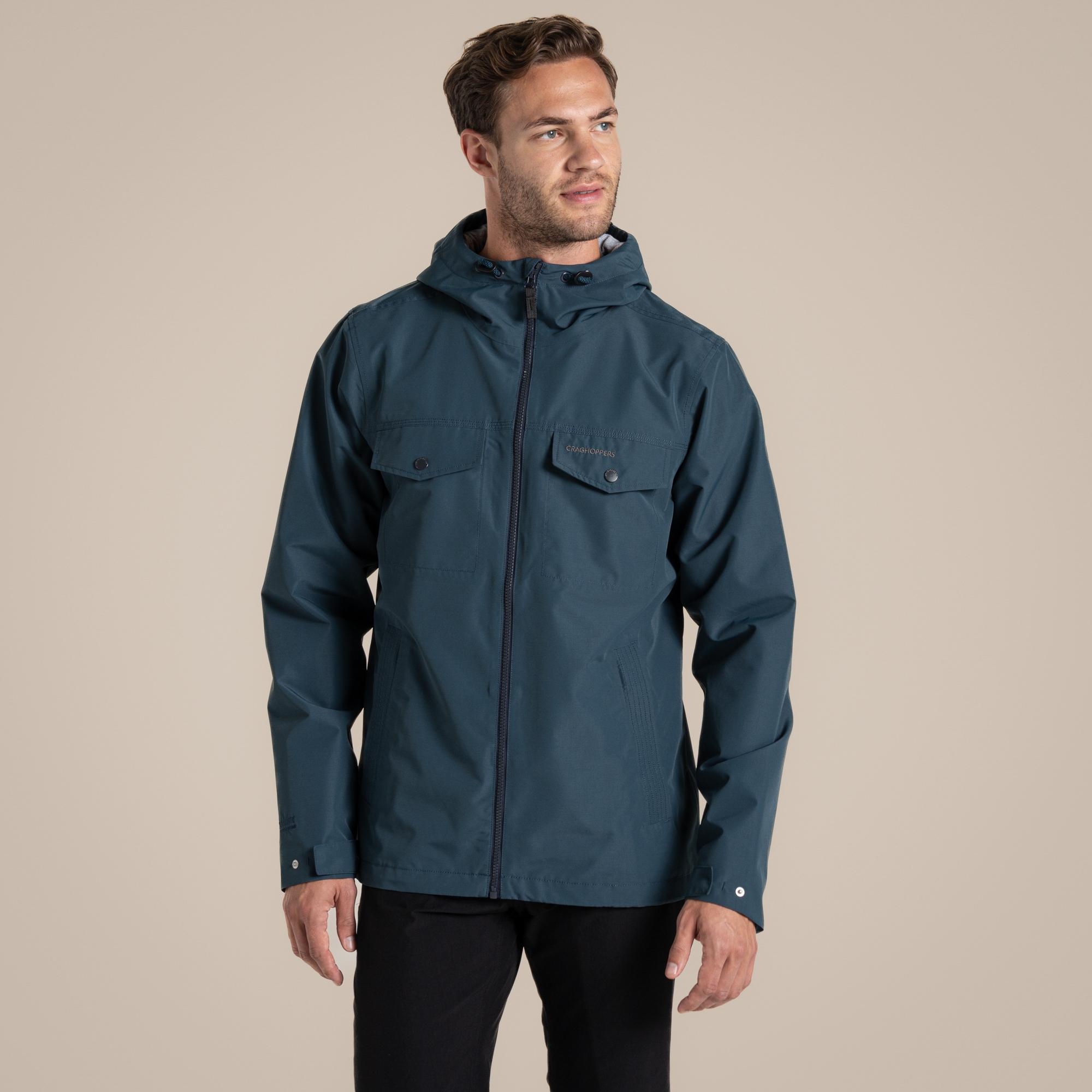 Craghoppers Men's Blue ' Harslow Jacket Size: Xl - Image 1