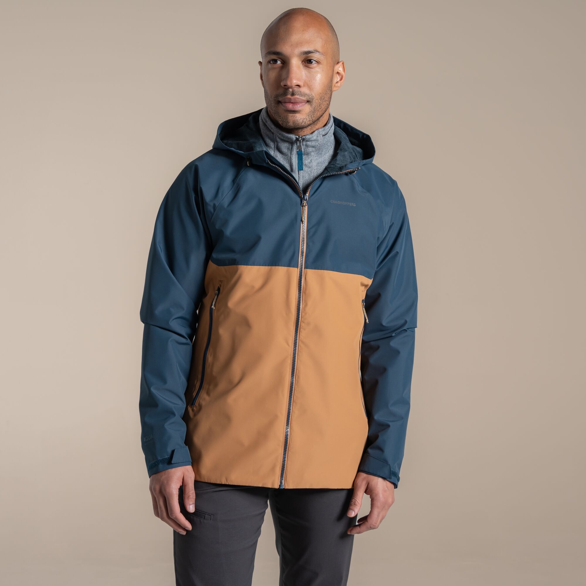 Craghoppers Men's Blue Waterproof Osuna Jacket Size: S