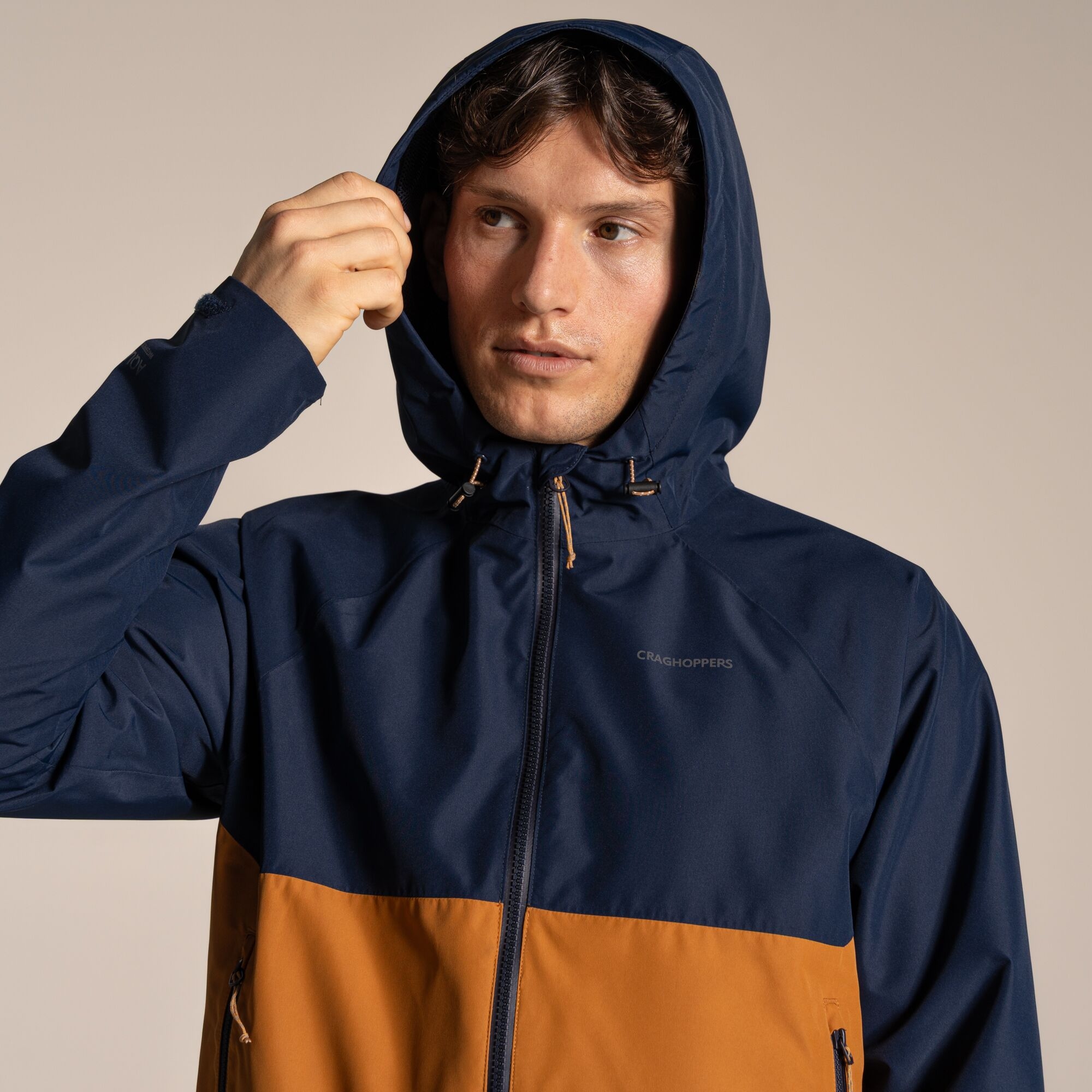 Craghoppers Men's Blue Waterproof Osuna Jacket Size: M