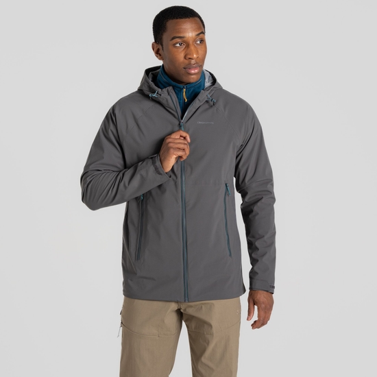 Men's Caldera Waterproof Jacket Carbon Grey