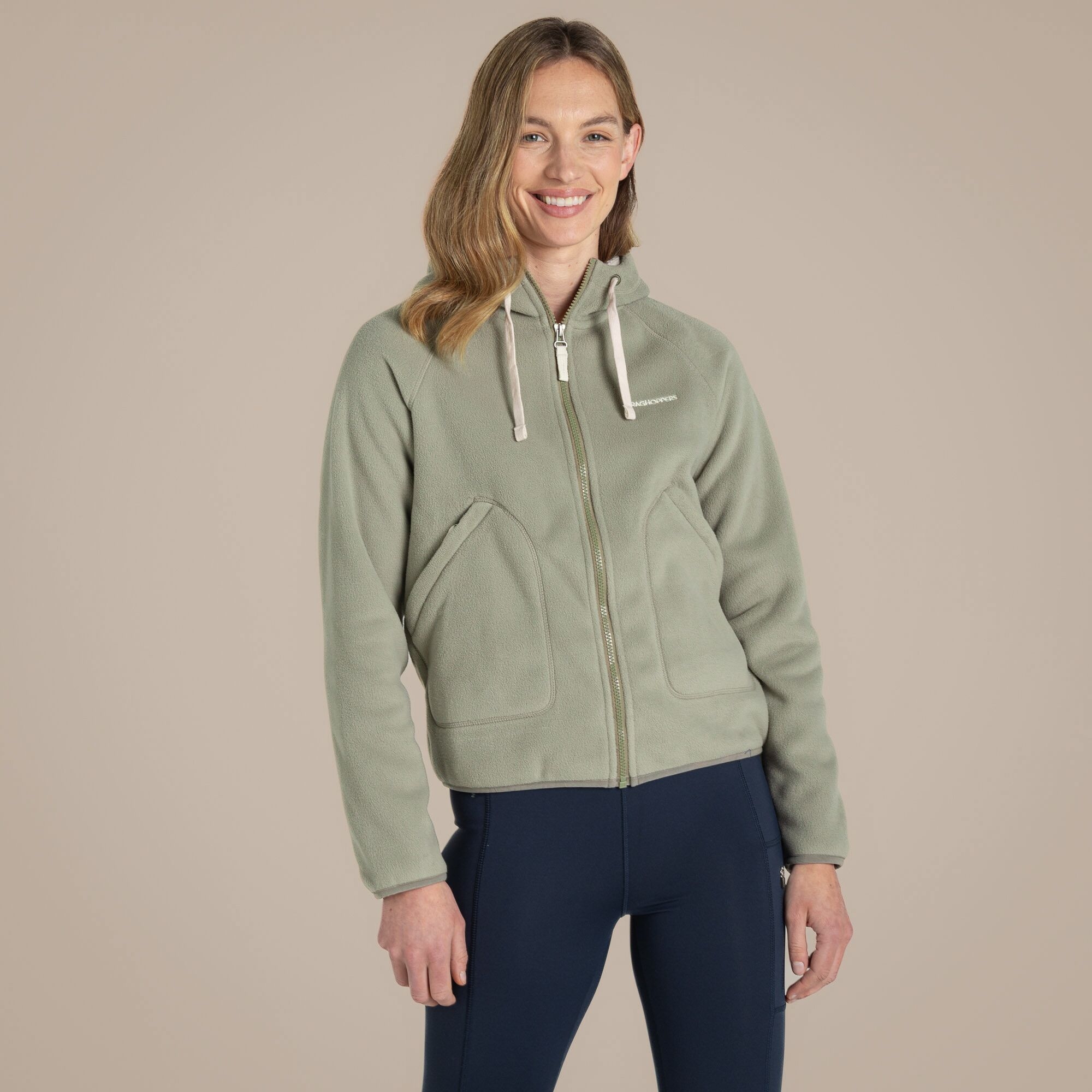 Craghoppers Women's Green Grainne Fleece Size: 14
