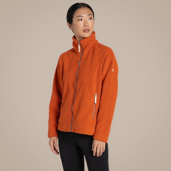 Women's Raya Full Zip Fleece Spice