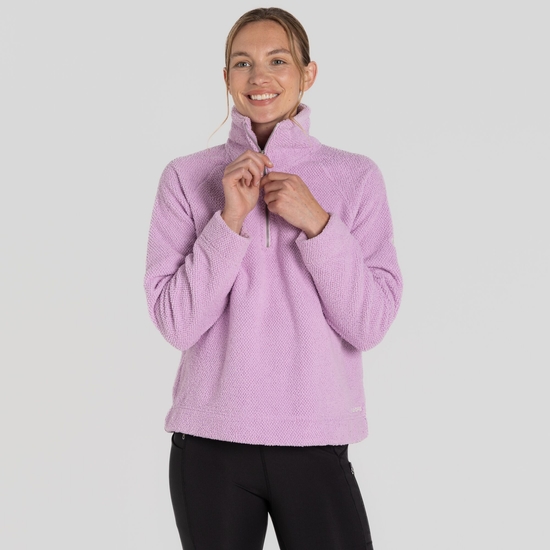 Women's Raya Half Zip Fleece Orchid