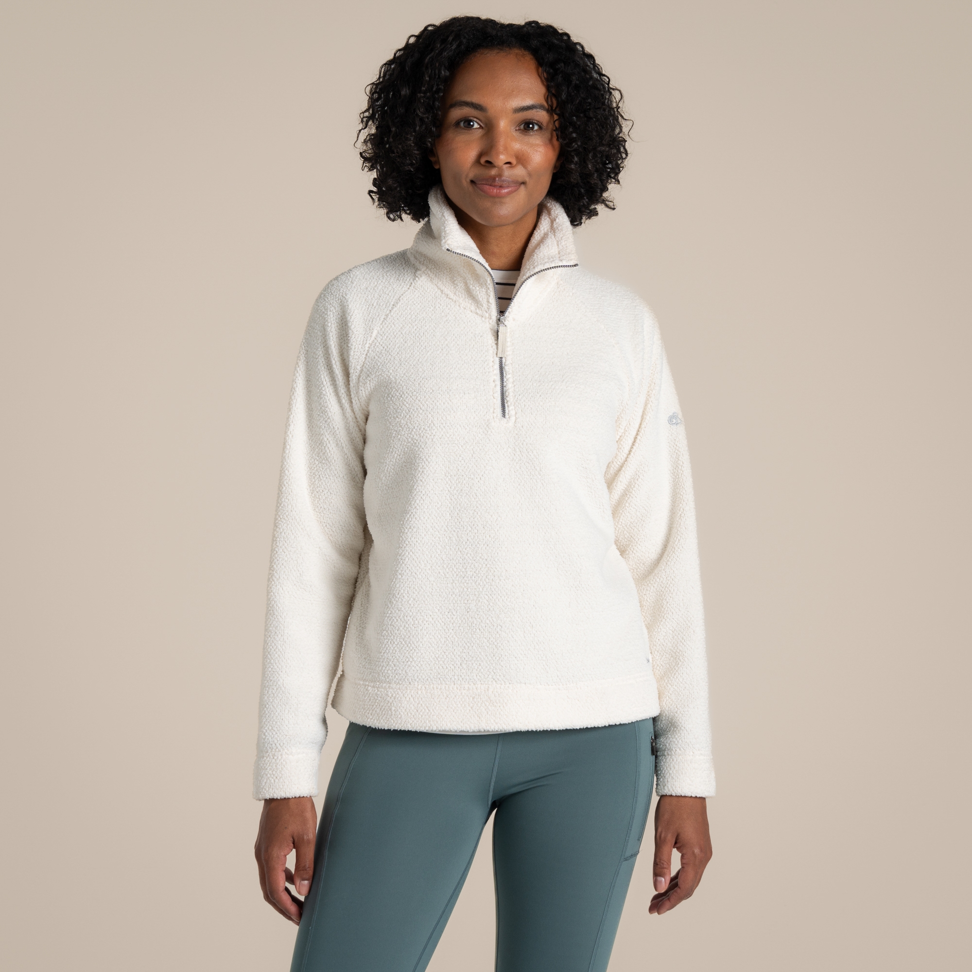 Craghoppers Women's Cream Raya Fleece Size: 18