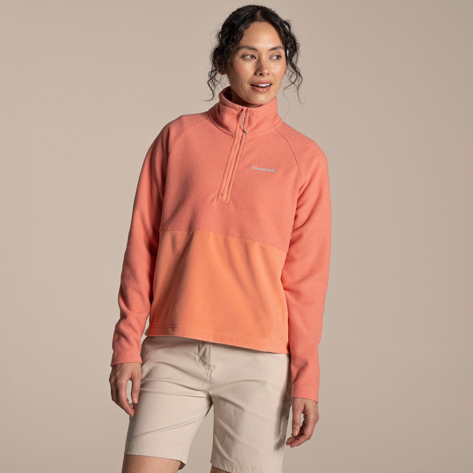 Craghoppers Women's Orange Thuya Fleece Size: 18
