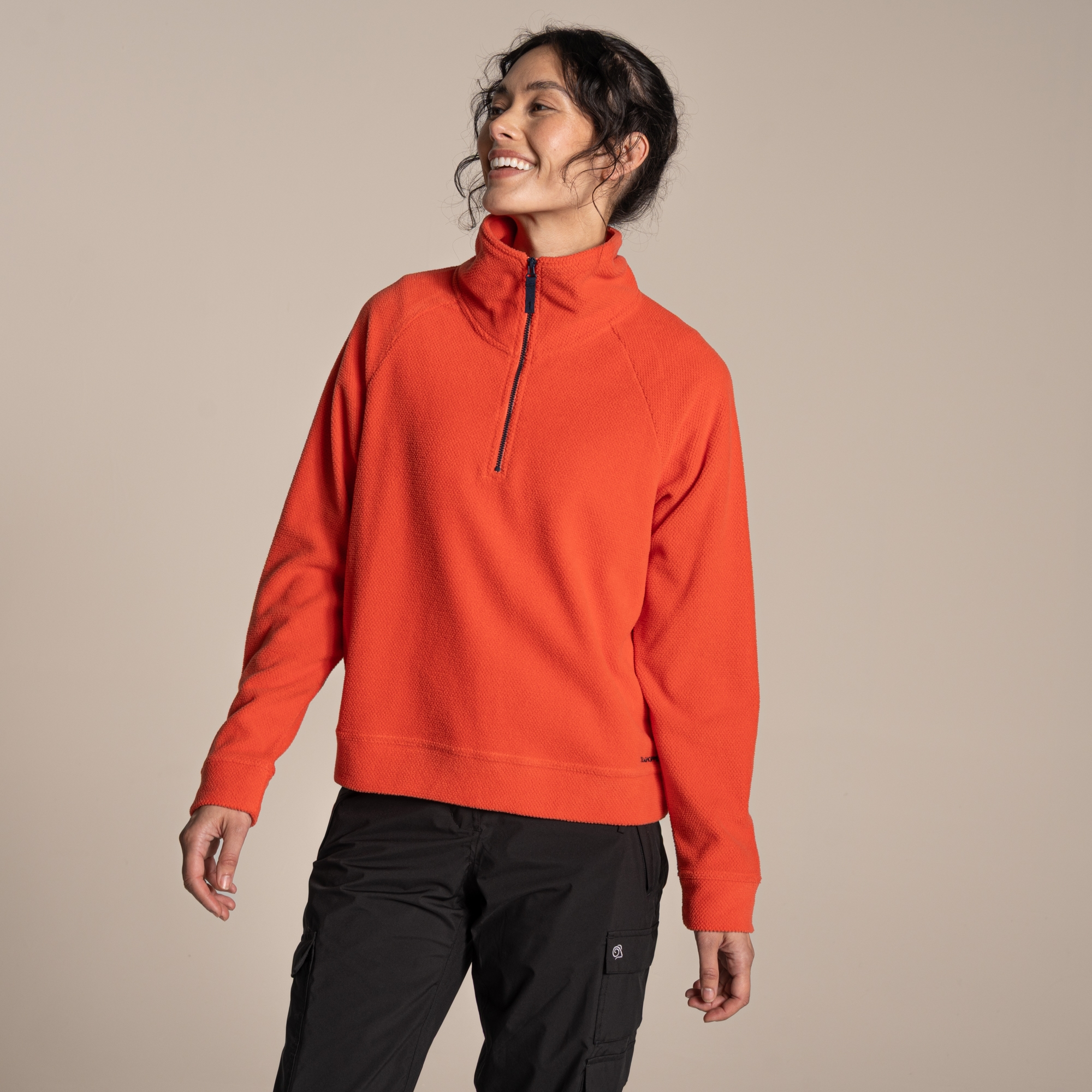 Craghoppers Women's Orange Raja Fleece Size: 8