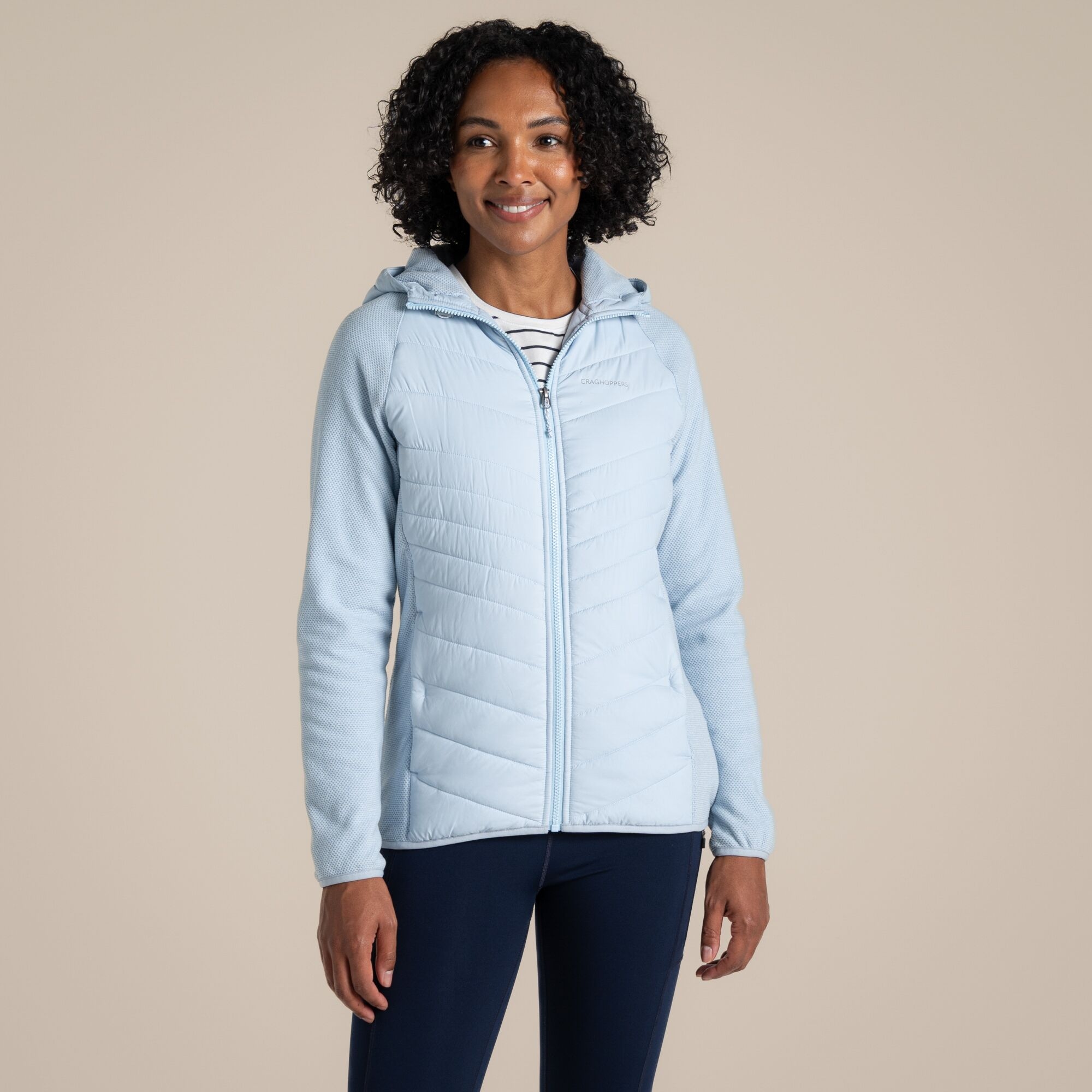 Craghoppers Women's Blue Zayas Hybrid Insulating Jacket Size: 8