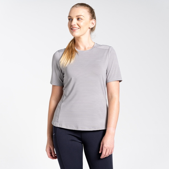 Women's Aliso Short Sleeved T-Shirt Charcoal