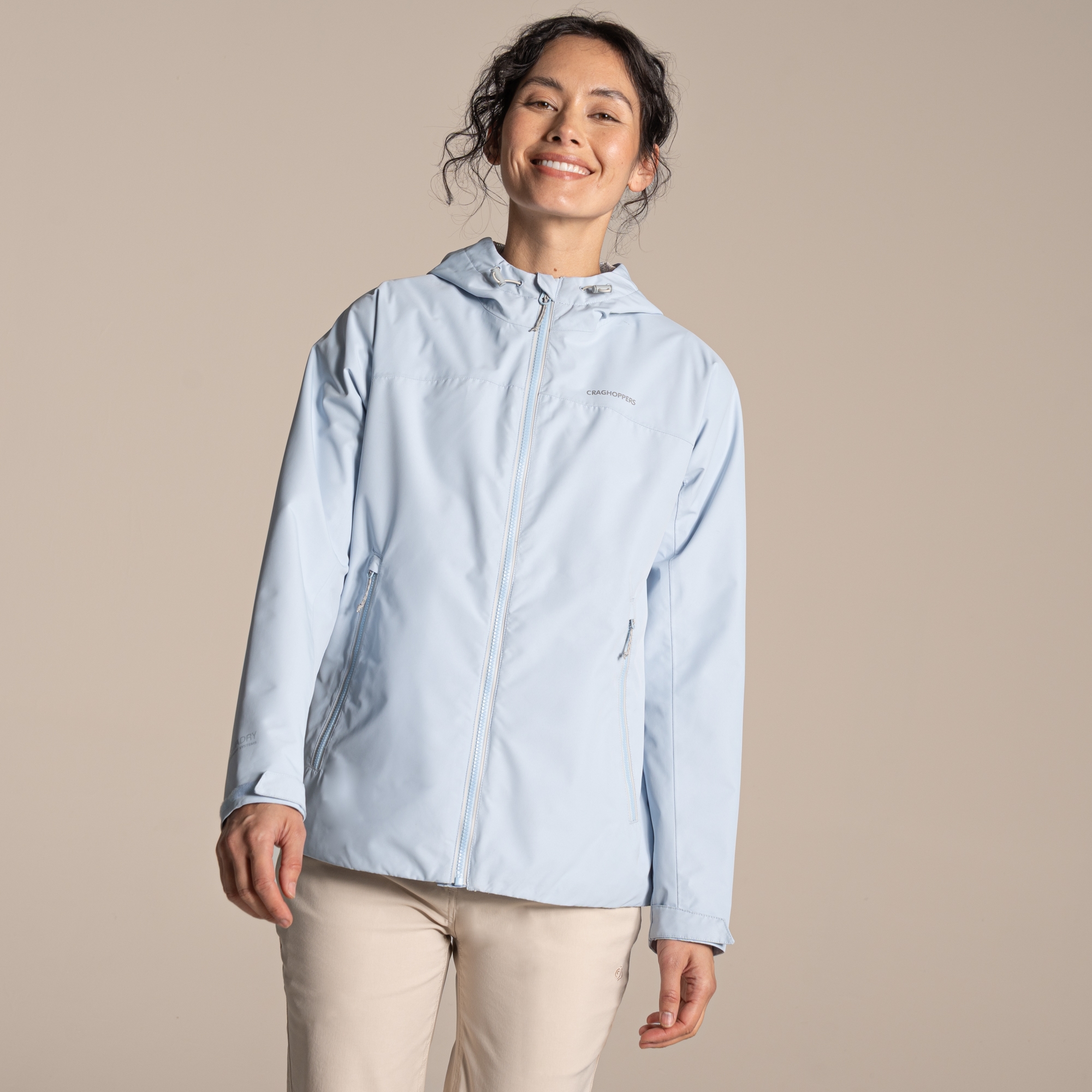 Craghoppers Women's Blue Waterproof Solla Jacket Size: 8