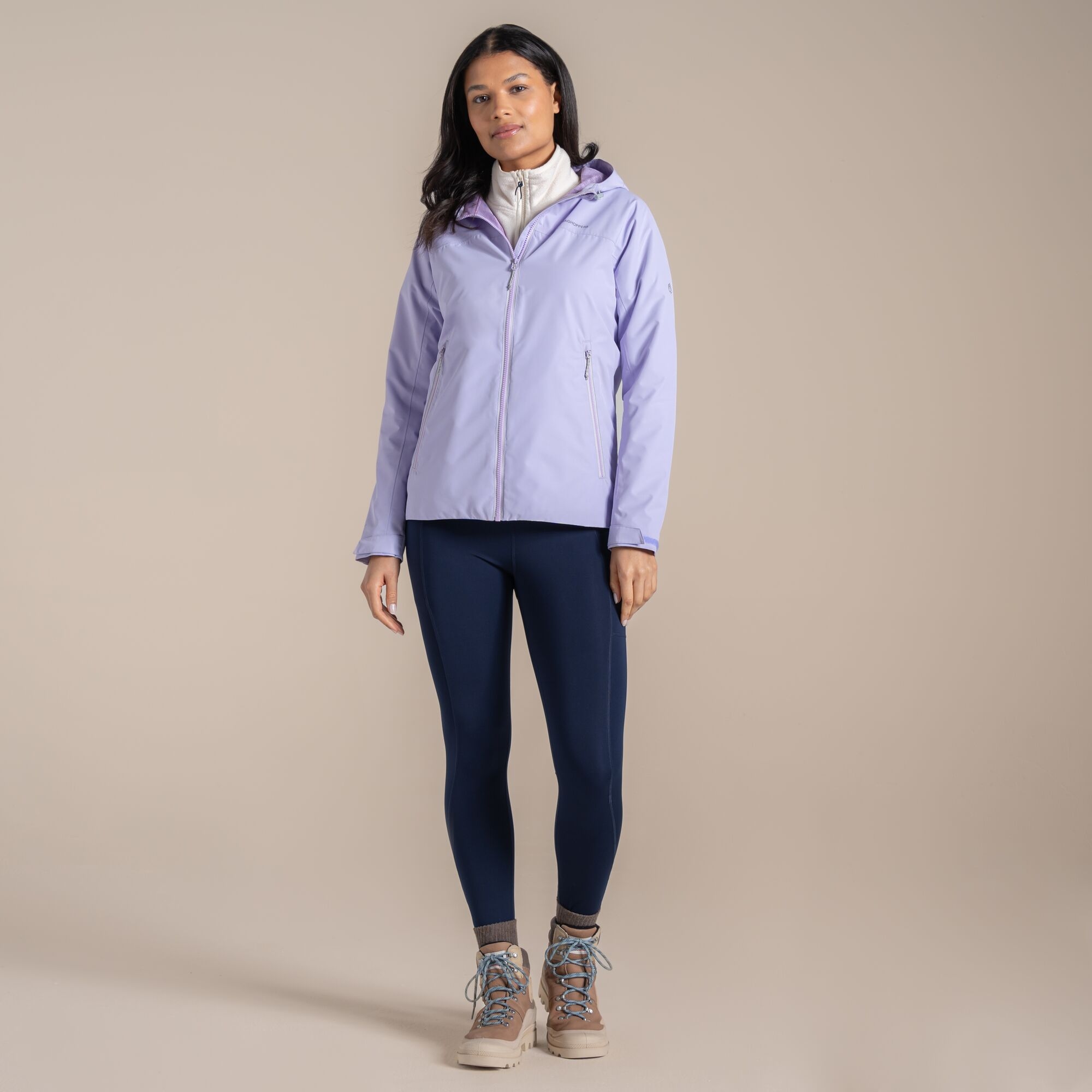 Craghoppers Women's Purple Waterproof Solla Jacket Size: 12