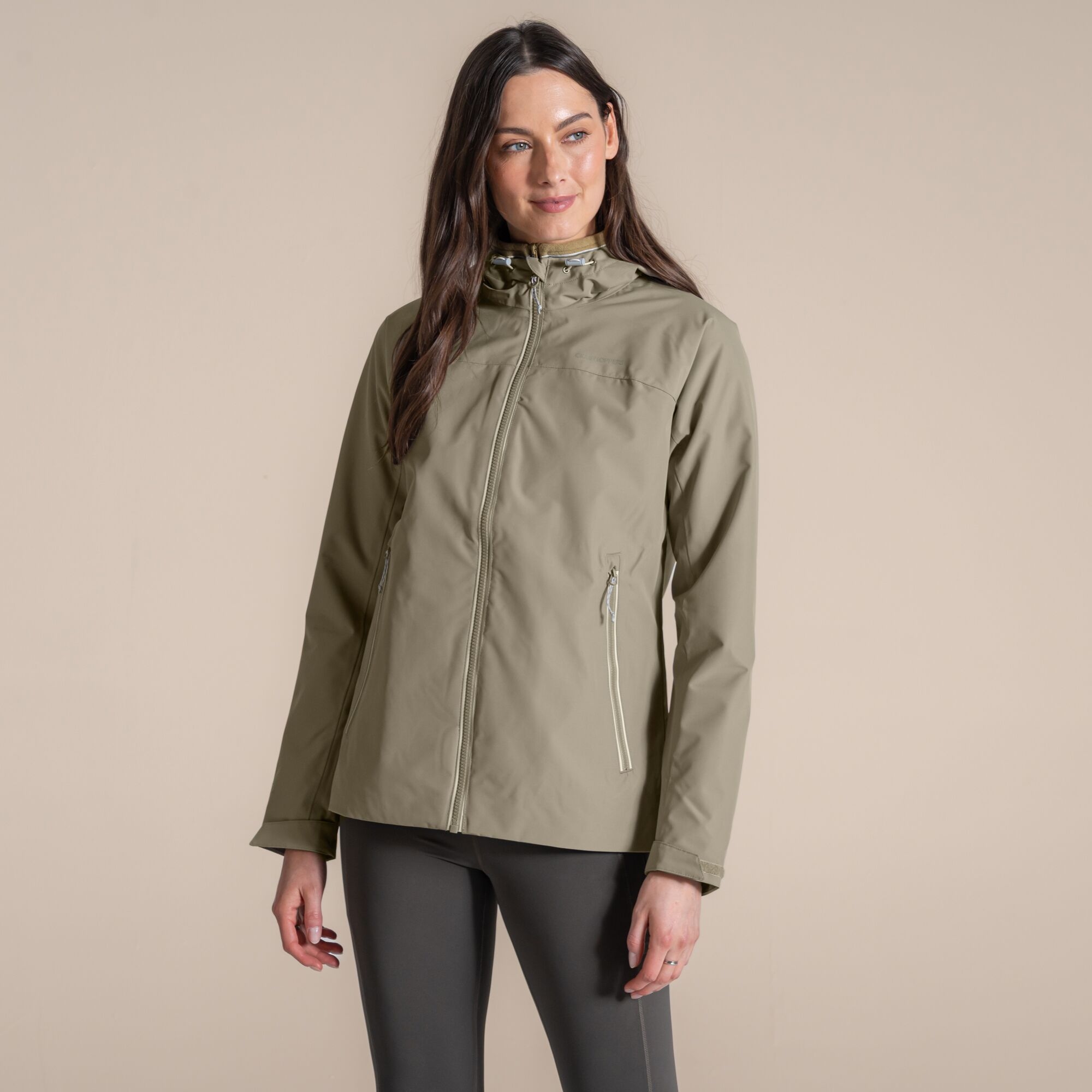 Craghoppers Women's Green Waterproof Solla Jacket Size: 16